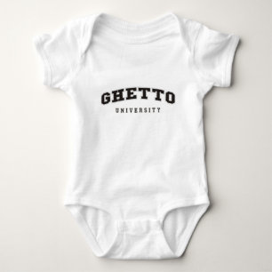 Ghetto University Baby Bodysuit