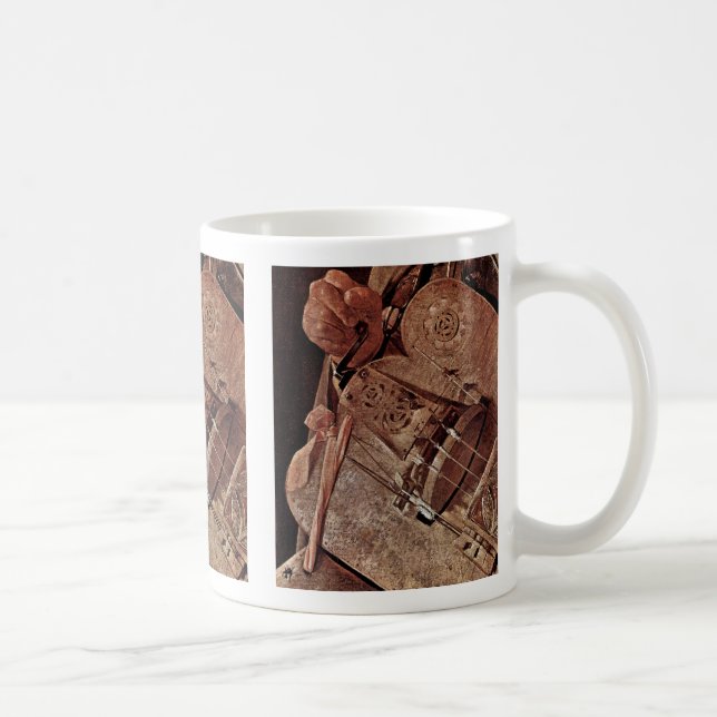 Ghironda Player (Hurdy Gurdy)  By La Tour Georges Coffee Mug (Right)