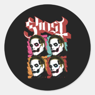 Ghost €“ Pop Classic Round Sticker
