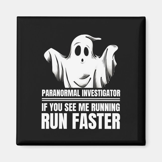Ghost Adventures Hunter Hunting Paranormal Investi Magnet (Front)