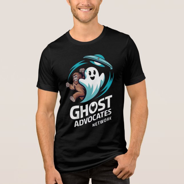 Ghost Advocates Network Men's Shirt (Front)