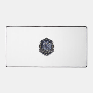 Ghost Afterlife Cat Cat Dad Gift Idea - Ghost Afte Desk Mat