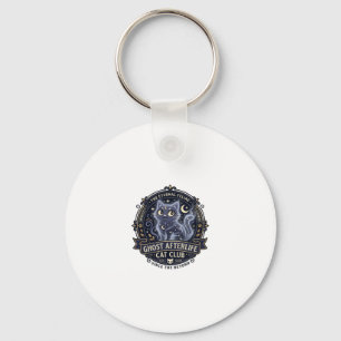 Ghost Afterlife Cat Cat Dad Gift Idea - Ghost Afte Key Ring