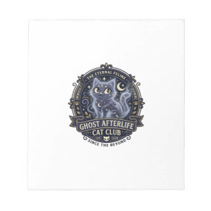 Ghost Afterlife Cat Cat Dad Gift Idea - Ghost Afte Notepad