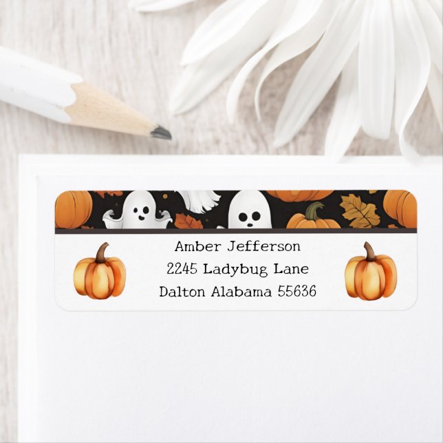 Ghost And Pumpkins (Insitu)