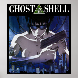 Ghost anime in the shell classic poster