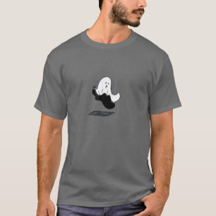 Ghost Apparition Shadow Shape Fly Dead Spirit Soul T-Shirt