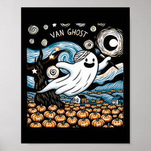 Ghost Art Teacher Halloween 2 Poster