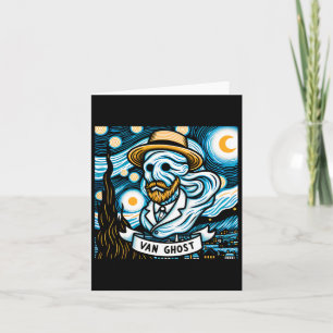 Ghost Art Teacher Halloween Card