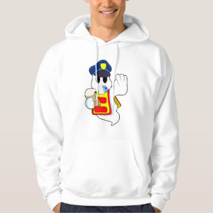 Ghost as Police officer with Whistle Hoodie