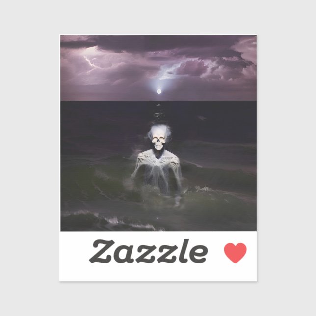 Ghost at Sea - Oil Painting (Sheet)