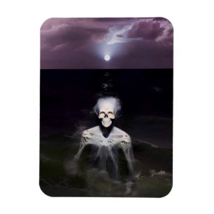 Ghost at Sea - Oil Painting Magnet