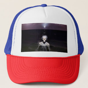 Ghost at Sea - Oil Painting Trucker Hat