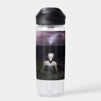 Ghost at Sea - Oil Painting Water Bottle
