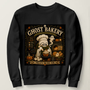 Ghost Bakery Treats To Die For Vintage Halloween Sweatshirt