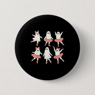 Ghost Ballerina Ballet Dance Teacher Halloween Cos 6 Cm Round Badge