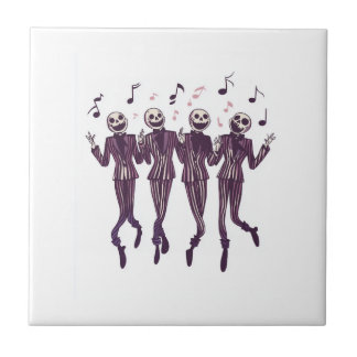Ghost Barbershop Quartet Tile