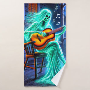 Ghost bath towel
