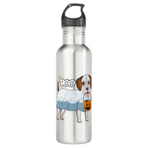 Ghost Beagle Halloween Dog 710 Ml Water Bottle