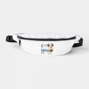 Ghost Beagle Halloween Dog Bum Bags