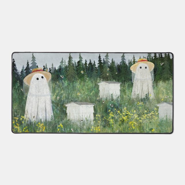 Ghost Beekeepers Desk Mat (Front)