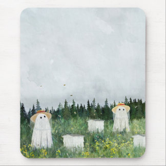 Ghost Beekeepers Mouse Mat