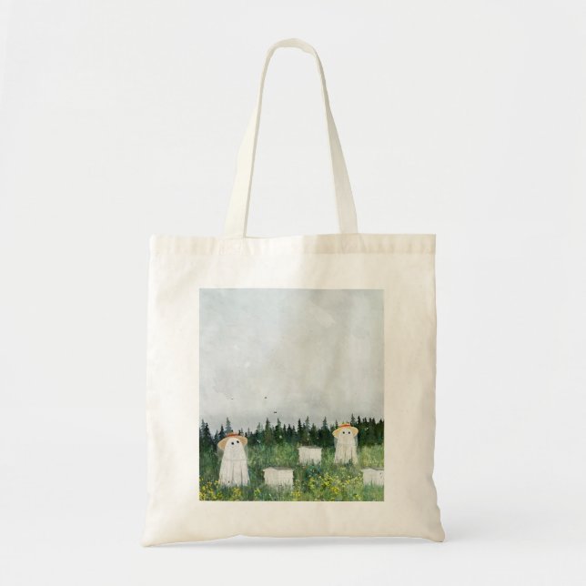 Ghost Beekeepers Tote Bag (Front)