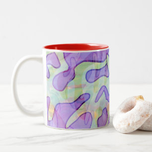 Ghost Bones Two-Tone Coffee Mug