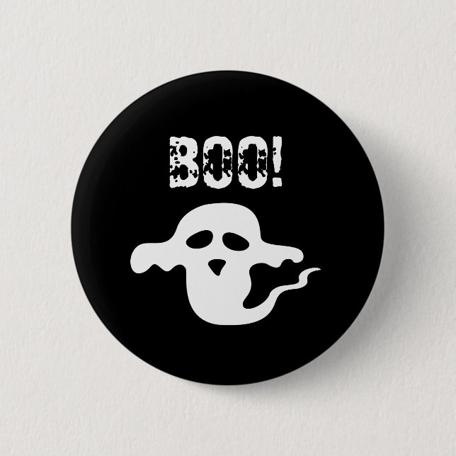 Ghost Boo Button (Front)