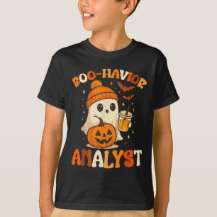 Ghost Boo Havior Yst Funny Halloween Behavior Ther T-Shirt