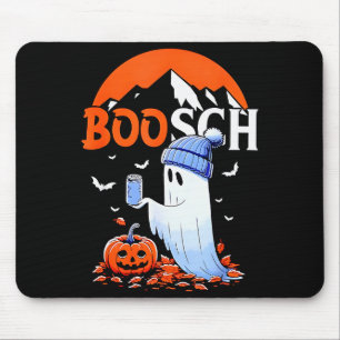 Ghost Boosch Beer Halloween  Mouse Mat