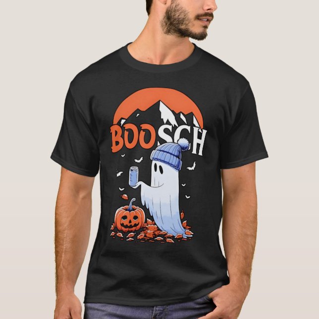 Ghost Boosch Beer Halloween Pullover  (Front)