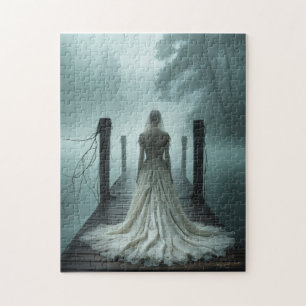 Ghost Bride by Haunted Lake  Jigsaw Puzzle
