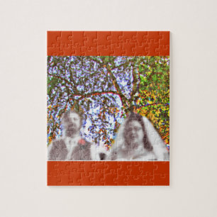 Ghost Bride & Groom Jigsaw Puzzle