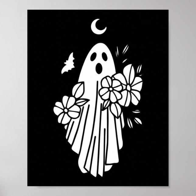 Ghost Bride Lazy Halloween Costume Fun Spirit Ghou Poster (Front)