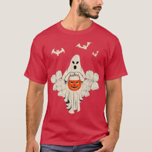 Ghost Bride Lazy Halloween Costume Funny Spirit Gh T-Shirt