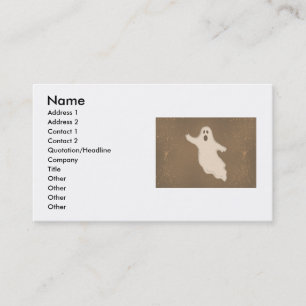 Ghost Business Card