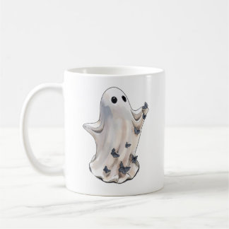 Ghost butterfly Halloween Coffee Mug
