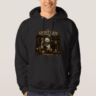 Ghost Café Every Sip Is Magical Retro Halloween Hoodie