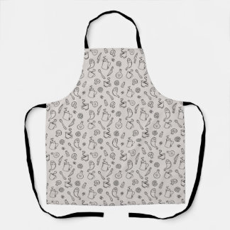 Ghost Cafe (Version 2) Apron