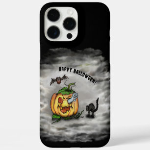 Ghost , Cat , Bat and Pumpkin , Happy Halloween! iPhone 16 Pro Max Case