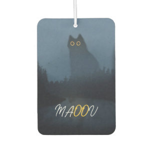 Ghost Cat Car Air Freshener