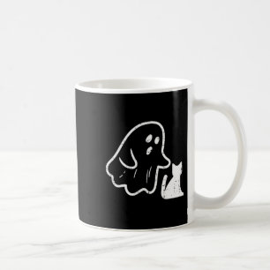 Ghost Cat Cket Funny Halloween Costume Men Women K Coffee Mug