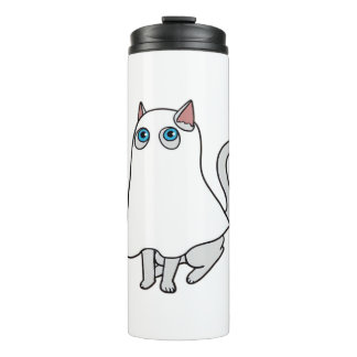 Ghost Cat Classic T-Shirt_1 Thermal Tumbler