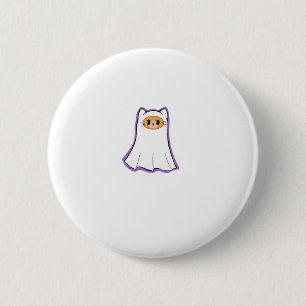 ghost cat Classic T-Shirt_3 6 Cm Round Badge