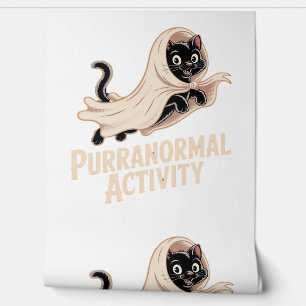 Ghost Cat Classic T-Shirt Wallpaper