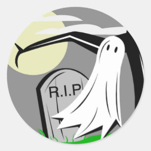 Ghost Cemetery Stickers