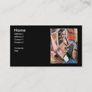 GHOST CHASER BUSINESS CARD