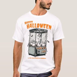Ghost Claw Game Happy Halloween T-Shirt