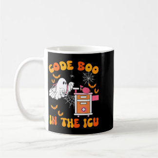 Ghost Code Boo In The Icu Nursing Gift For Coffee Mug